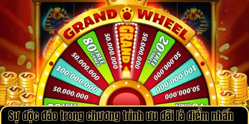 Sự độc đáo trong chương trình ưu đãi là điểm nhấn
